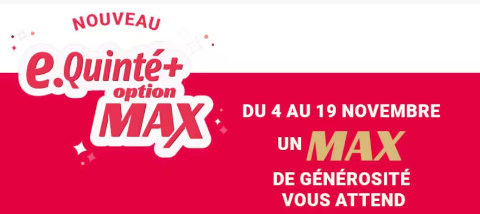 quinté max lancement