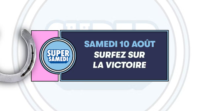 Super Samedi août 2024 : surfez sur la victoire avec le pmu