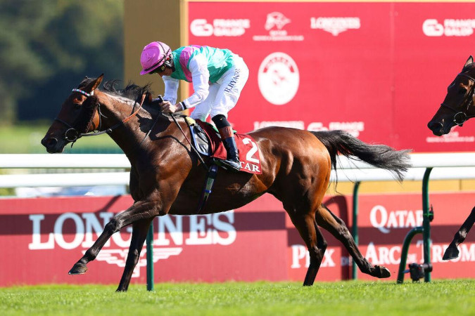 Arrivée Qatar Prix de l'Arc de Triomphe 2024